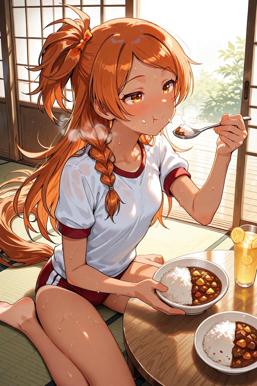 夏合宿中の環
