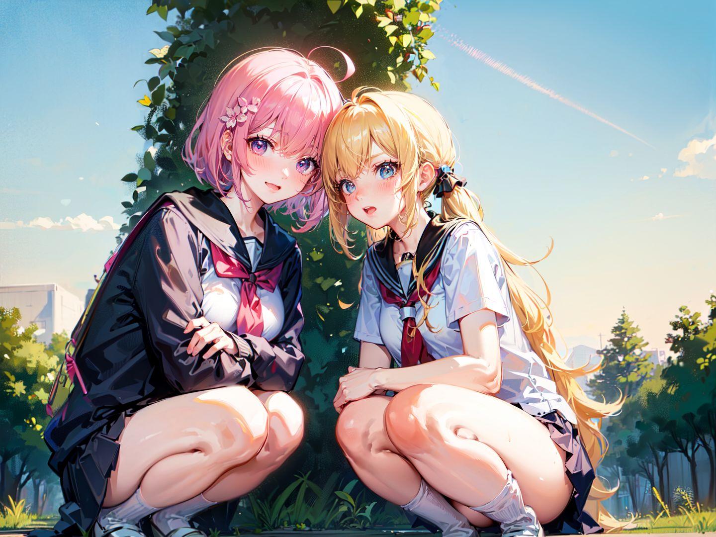 仲良しJK