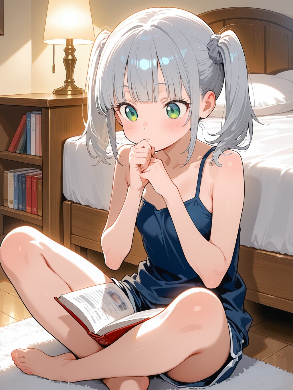 勉強中？