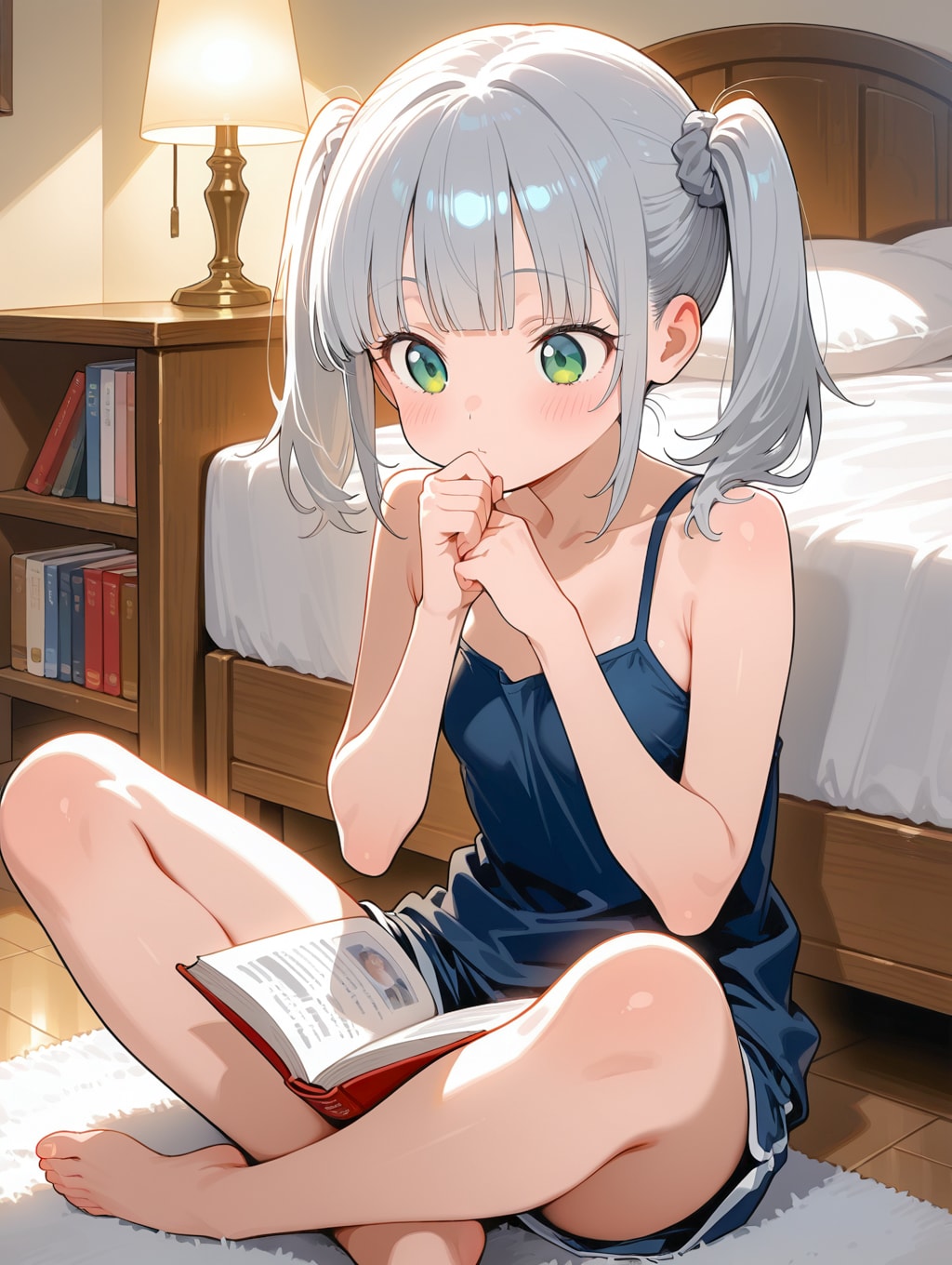 勉強中？