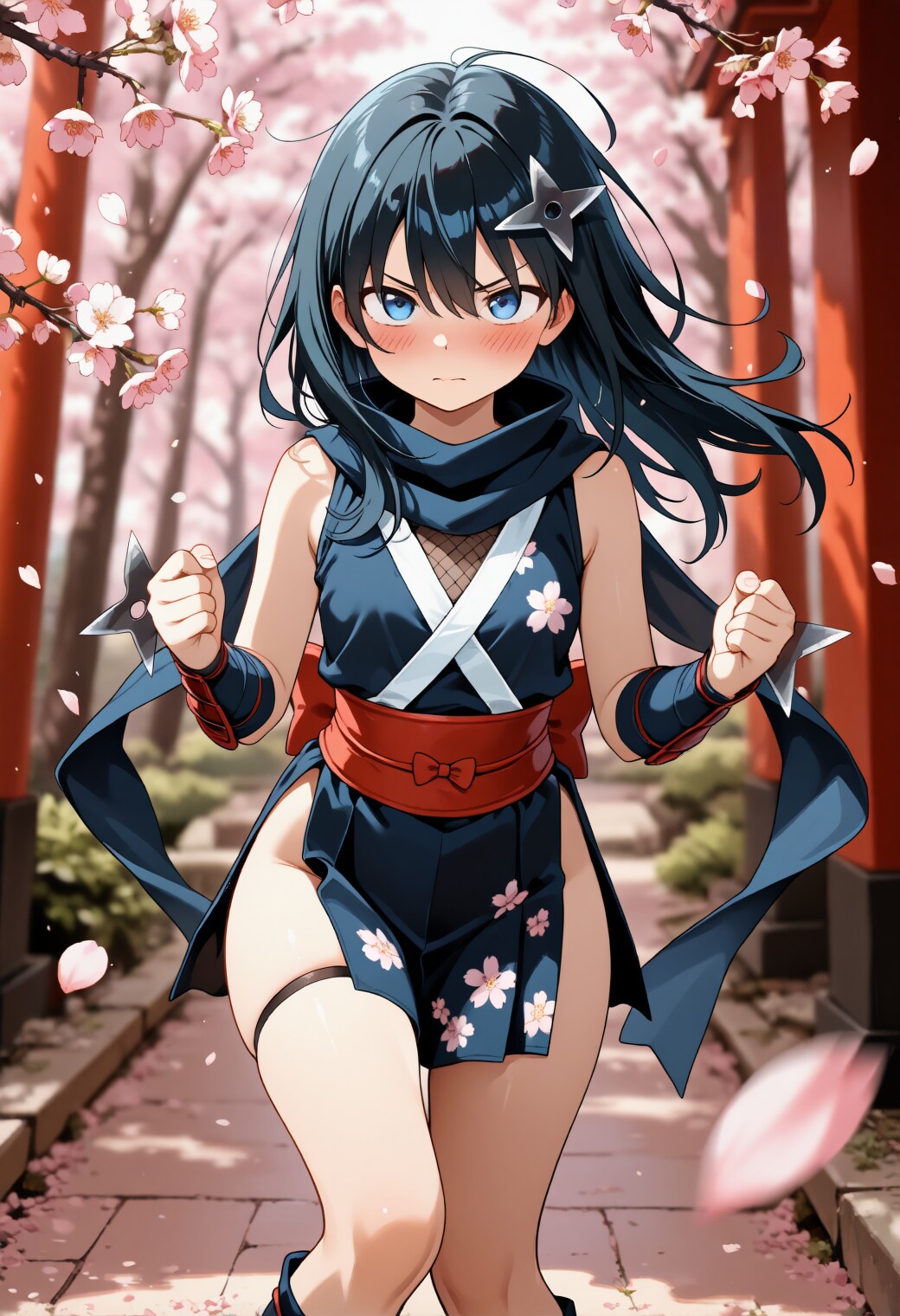 春のスリット