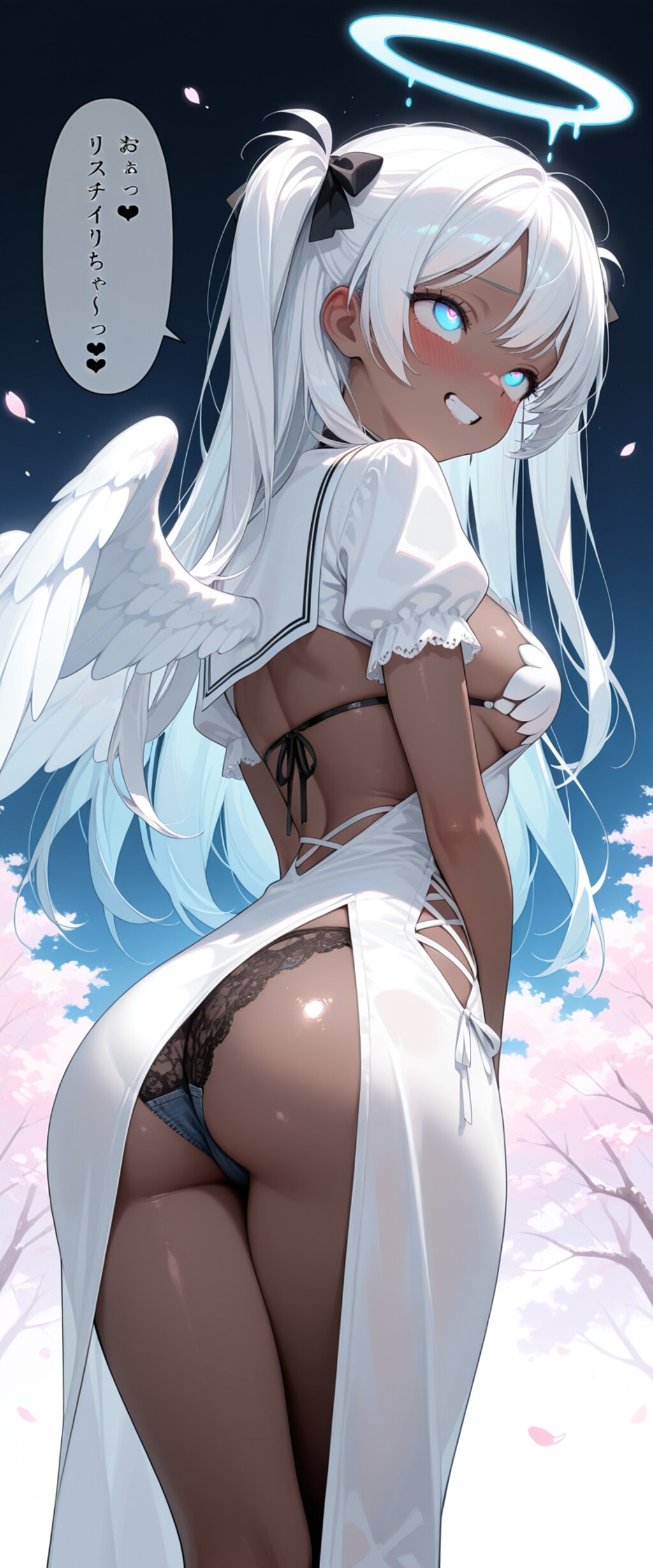 春のスリット