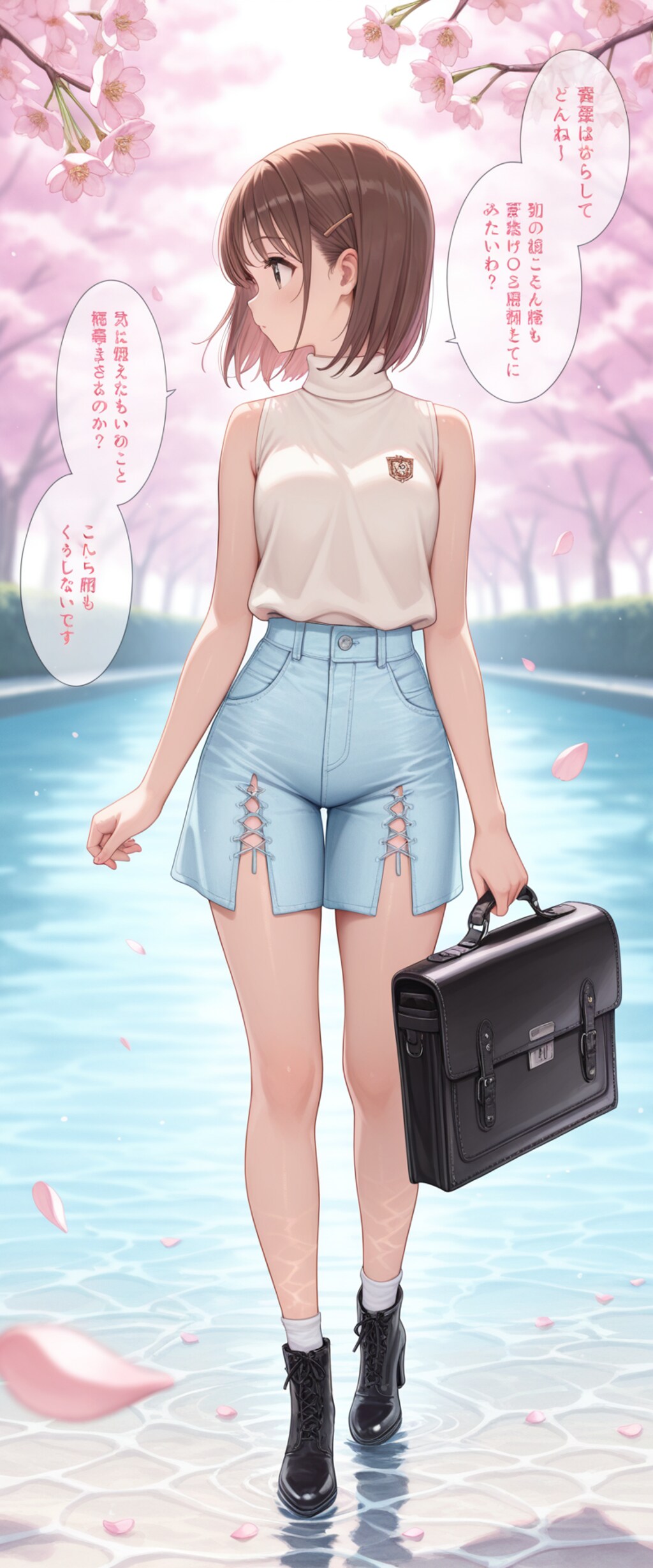 春のスリット