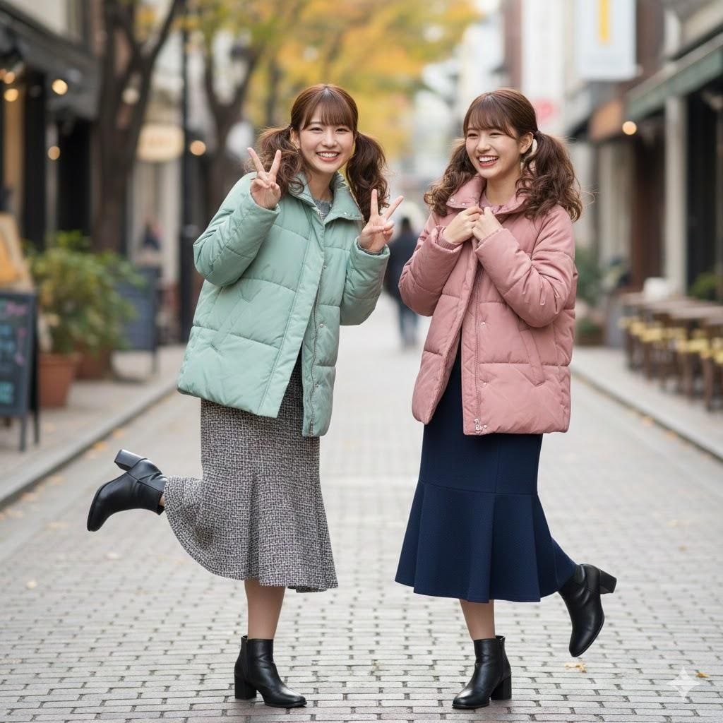 女子高生の楽しい休日005《マーメイドスカートコーデ》