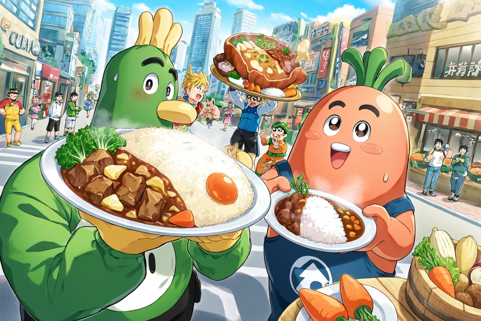 カレーヒーロー現る！？