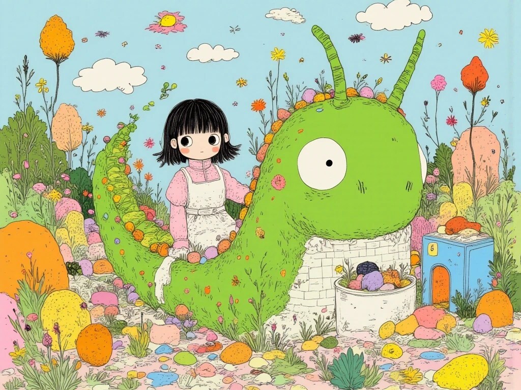 芋虫の世界