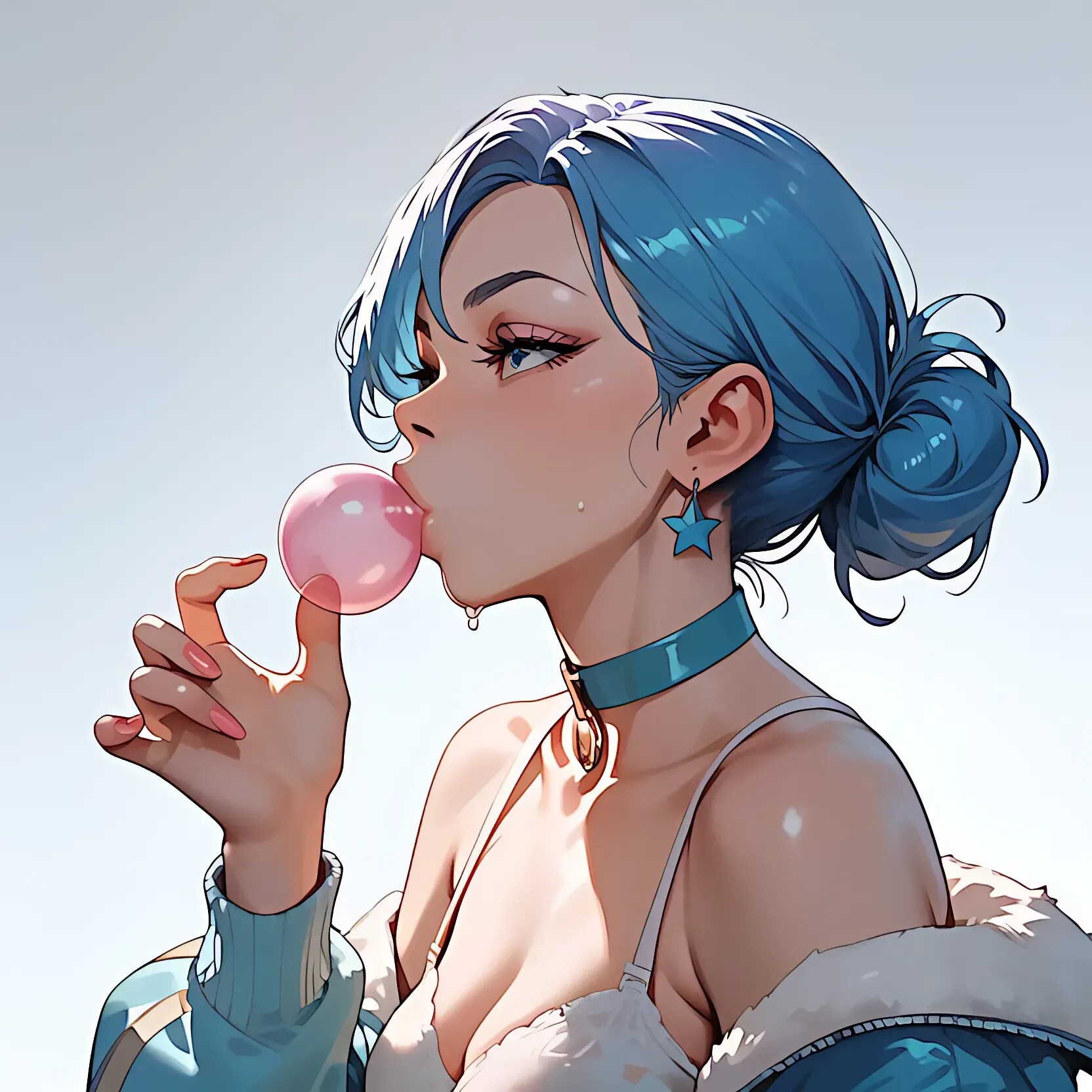 bubble blowing