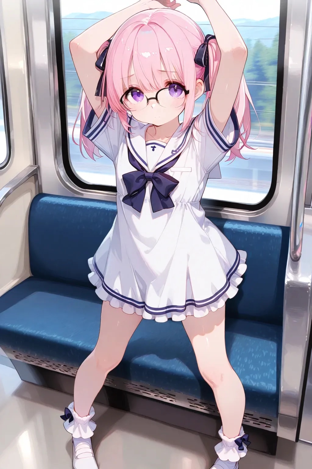 電車にいたロリ娘