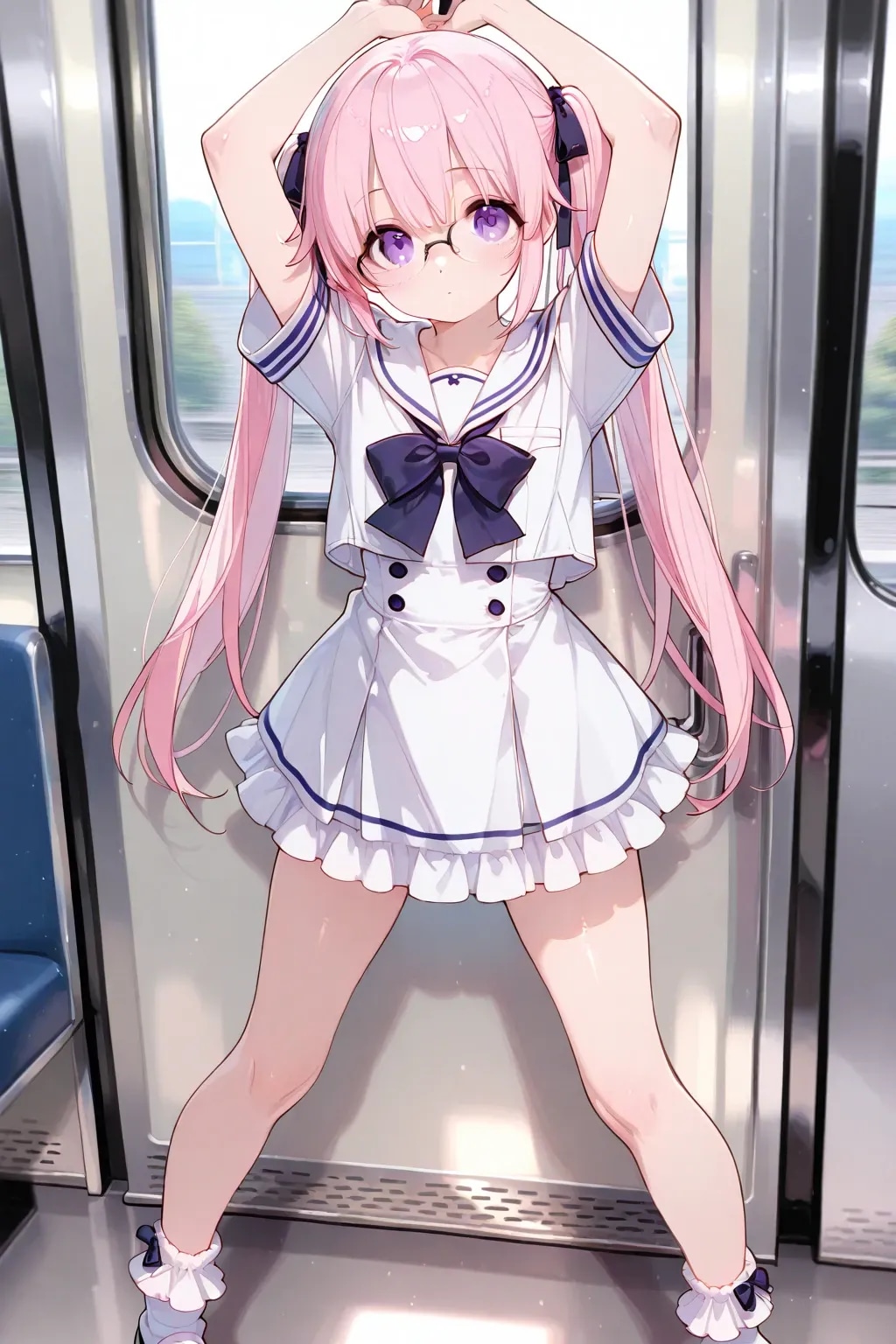電車にいたロリ娘