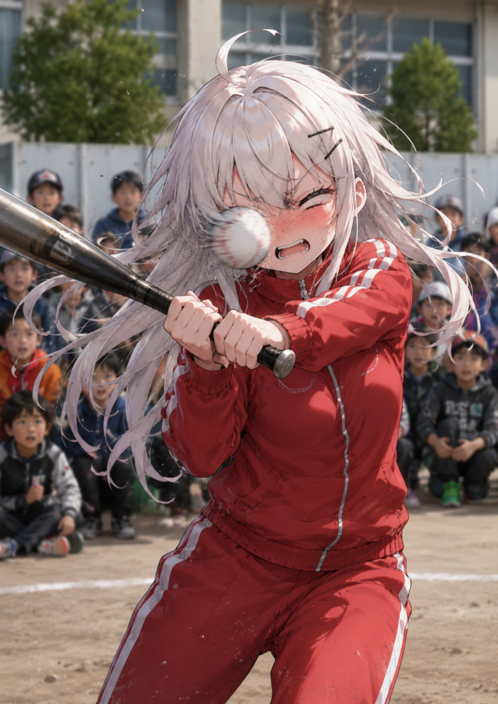 自打球