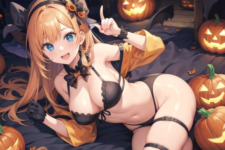 ハロウィンガール1