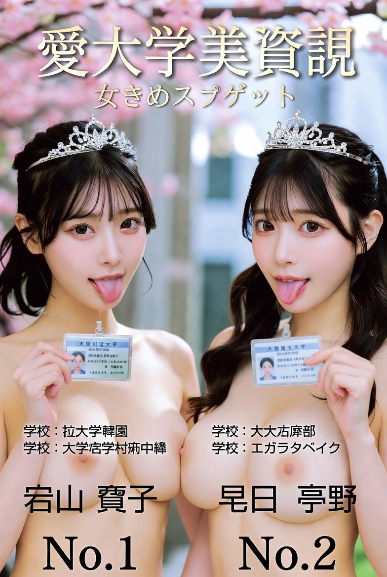 大学ミスコンポスター