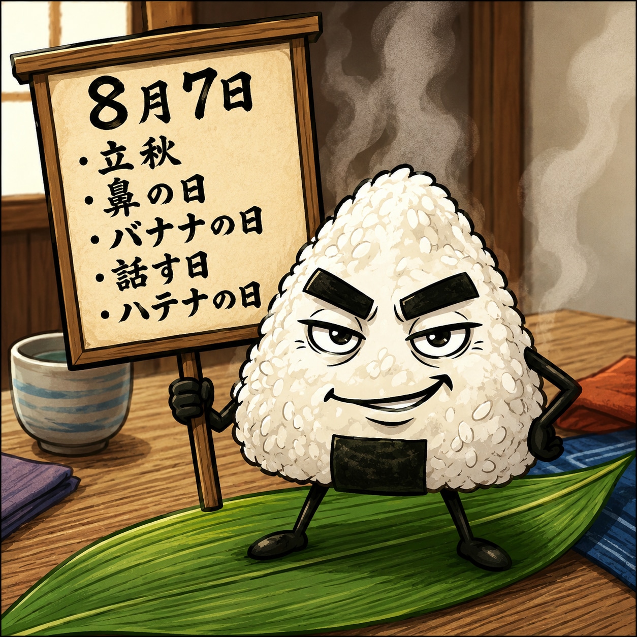 8月7日（にぎ兄貴）