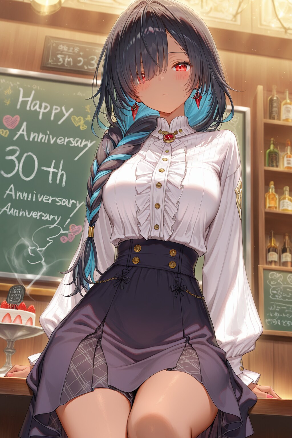 3周年おめでとうと、初心 | の人気AIイラスト・グラビア