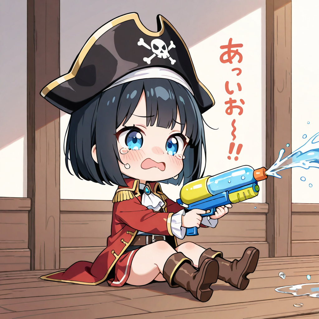 ちびすぎるかいぞくさん