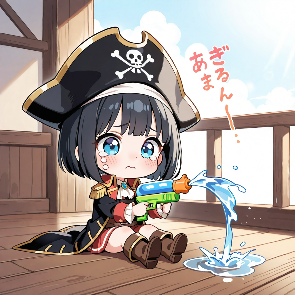 ちびすぎるかいぞくさん