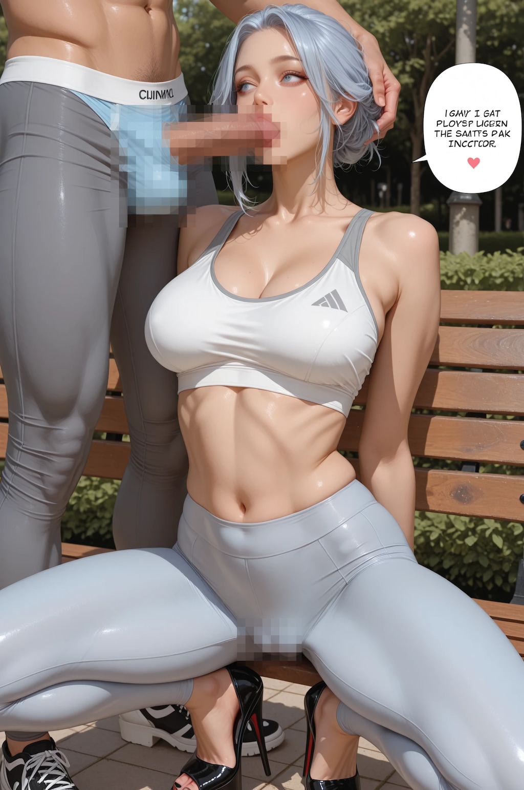 公園で朝から熱いトレーニング