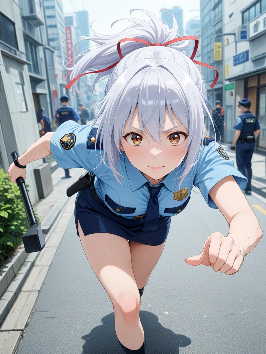 「待てくぉらぁーっ！」 | の人気AIイラスト・グラビア