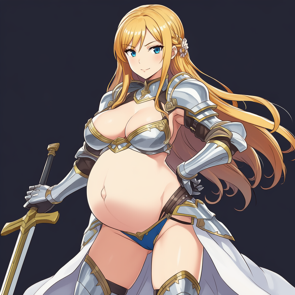 妊婦剣士