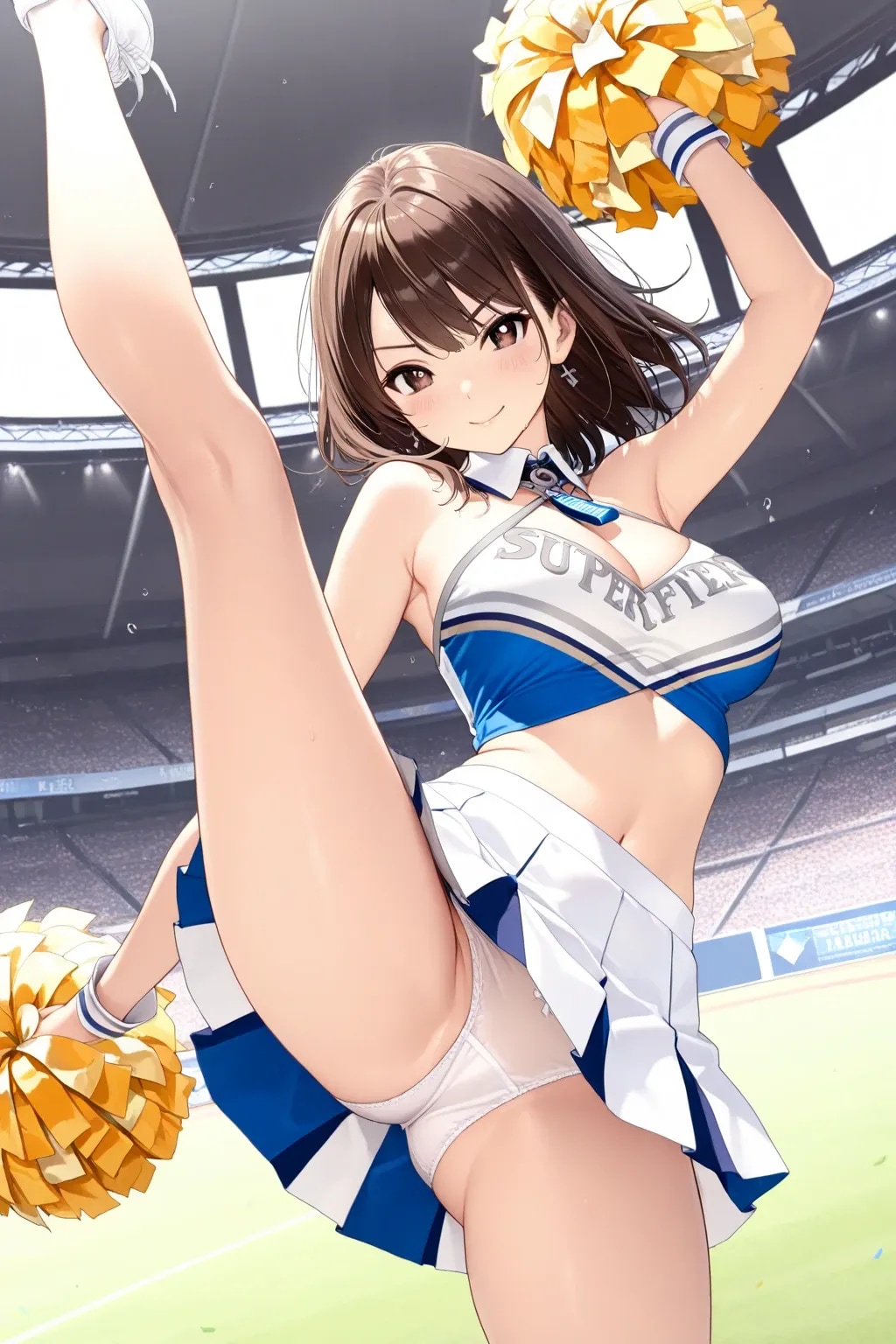 1000フォロワー感謝のハイキック