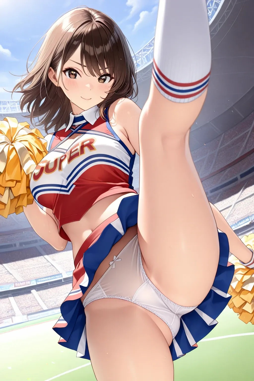 1000フォロワー感謝のハイキック