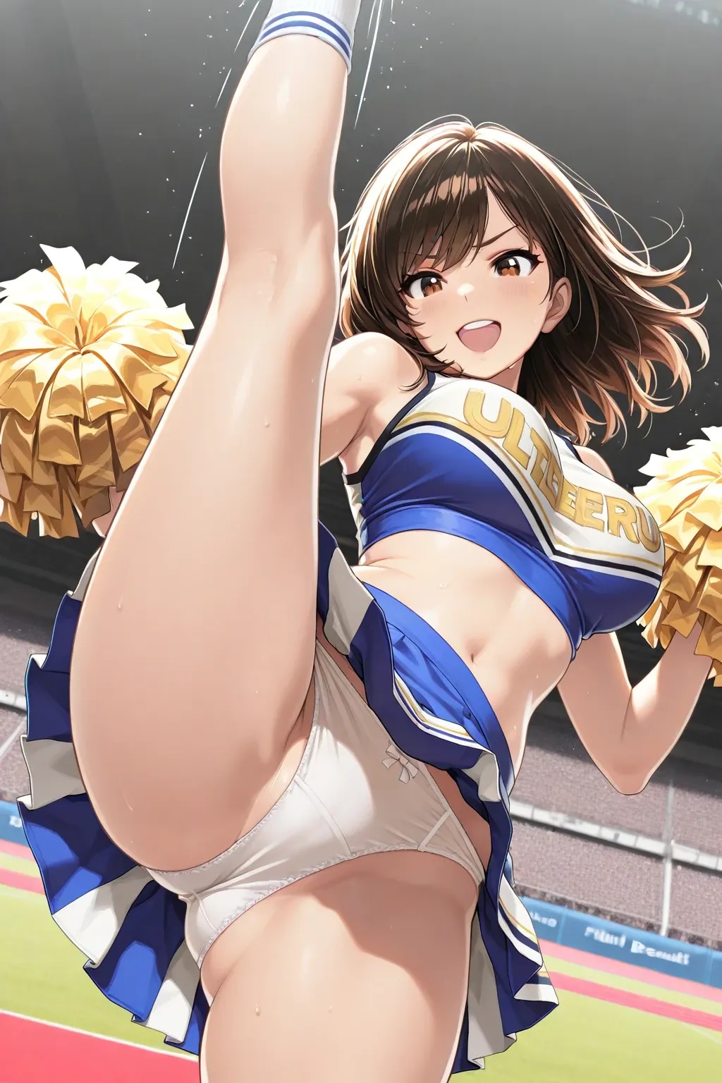 1000フォロワー感謝のハイキック