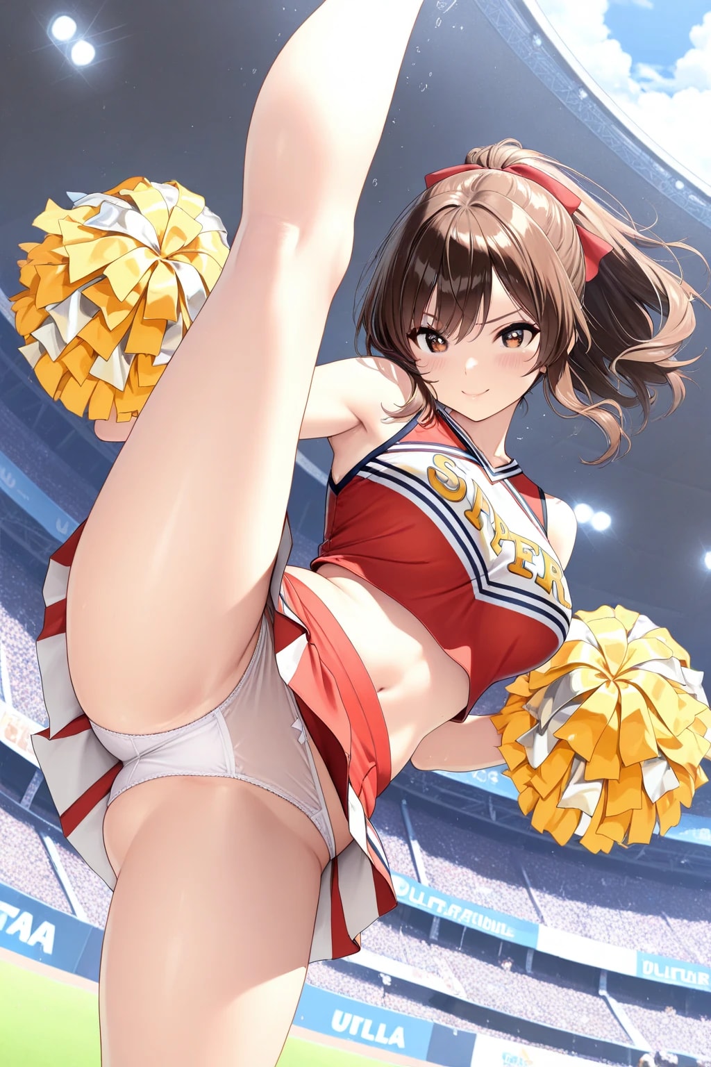 1000フォロワー感謝のハイキック