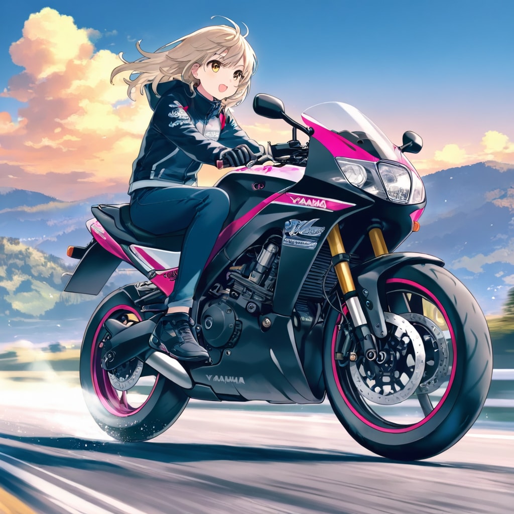 バイク好きな彼女