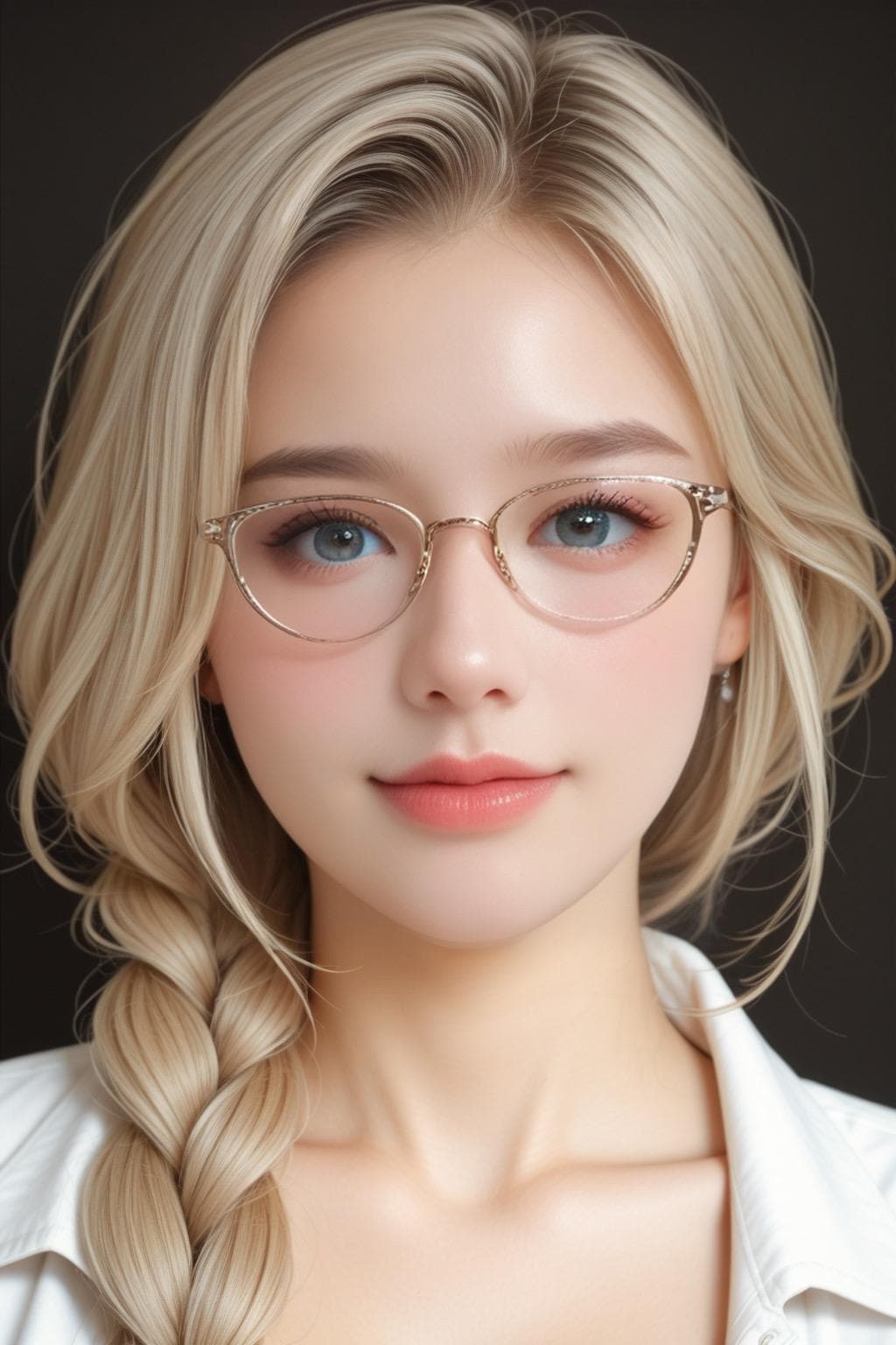 眼鏡三つ編み企画参加投稿