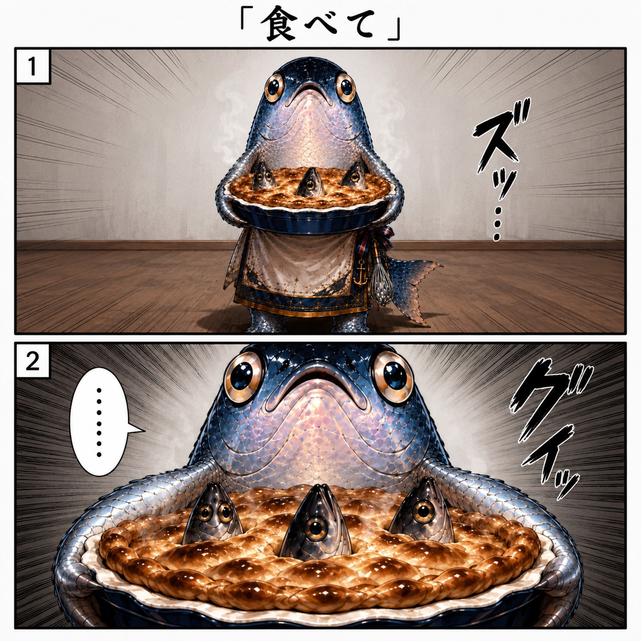 「食べて」