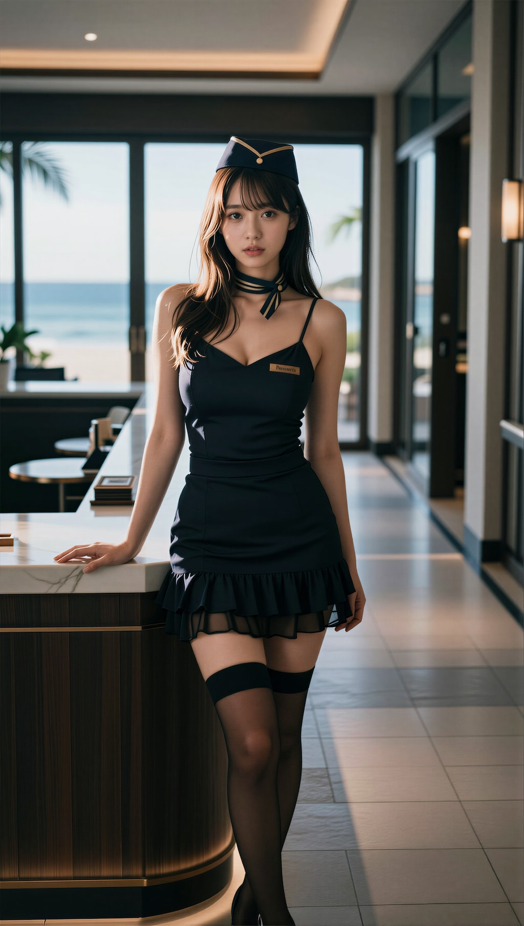 リゾートホテルの受付嬢 3