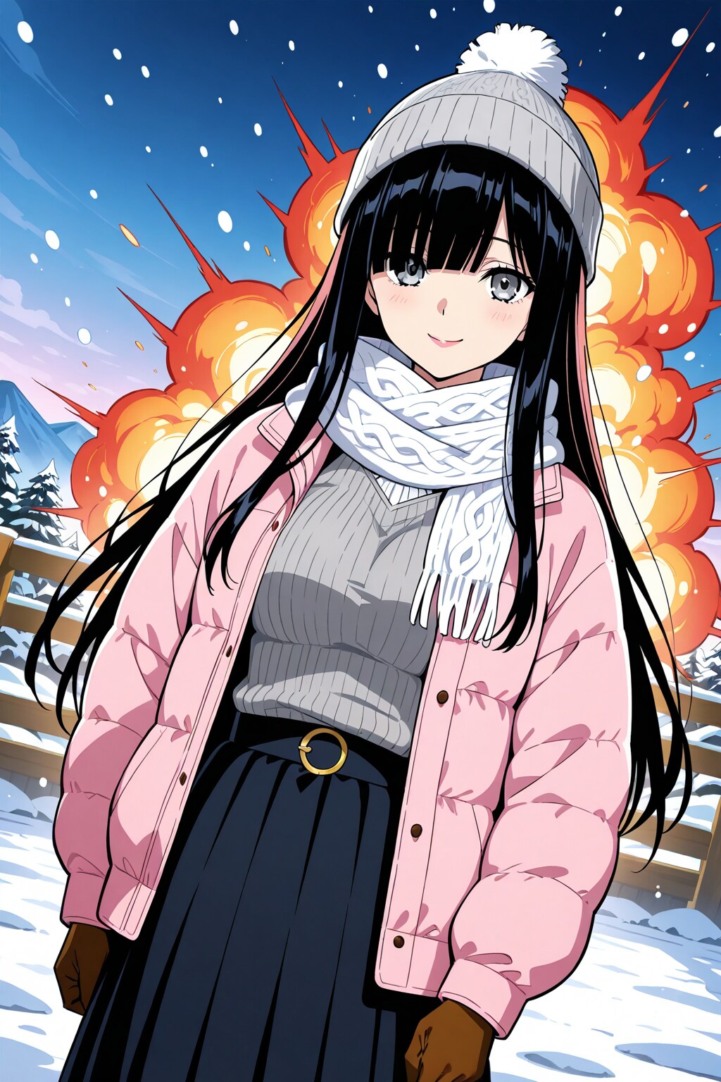 爆破完了