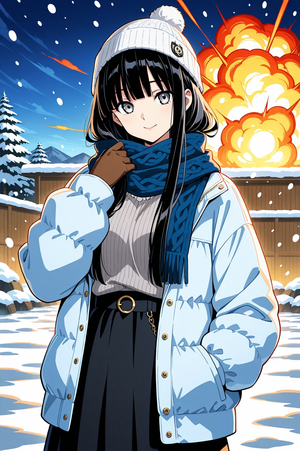 爆破完了