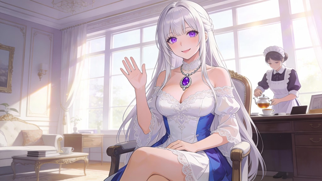 Seedream 4.5版 姫様 ＆ 7000いいねover