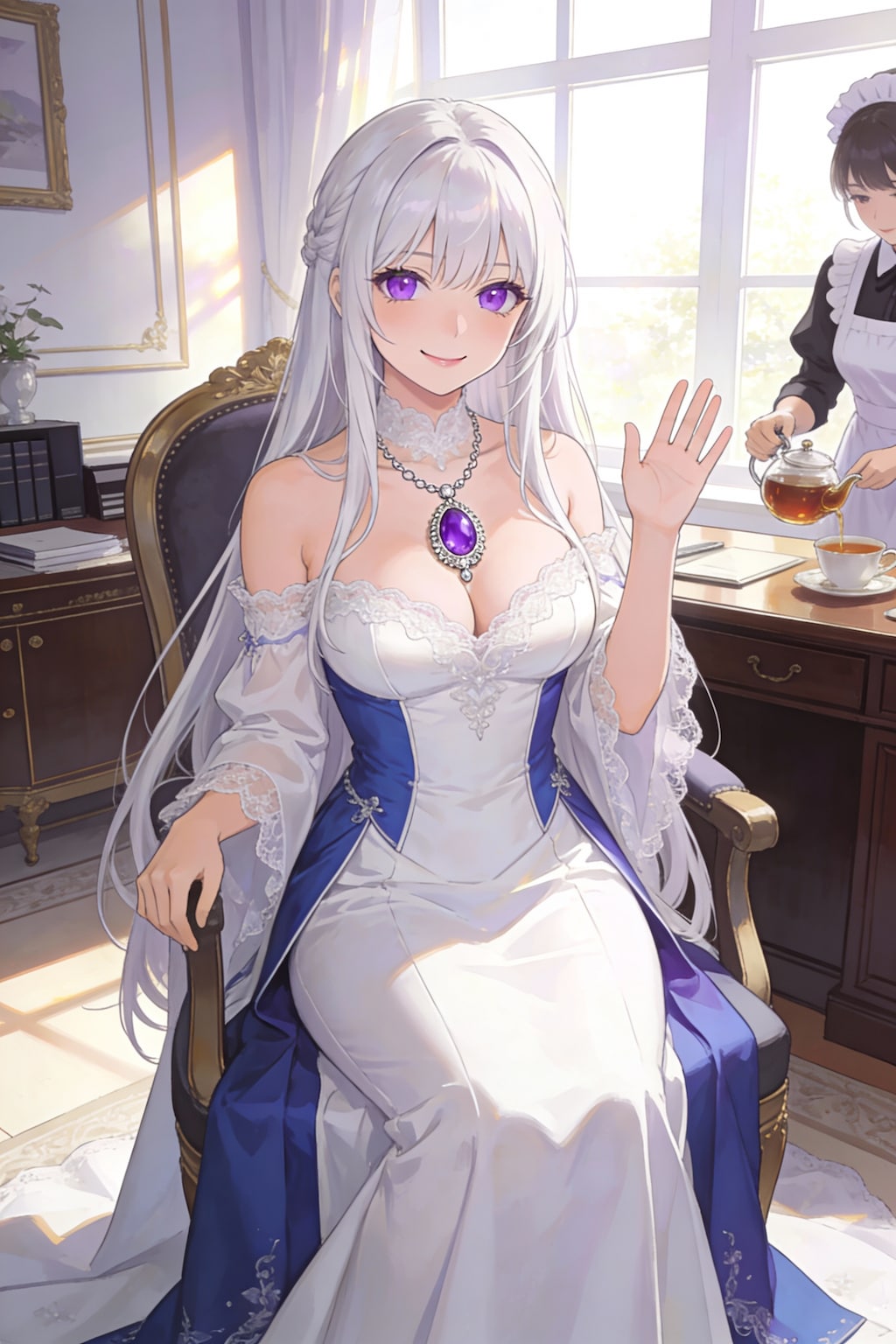 Seedream 4.5版 姫様 ＆ 7000いいねover