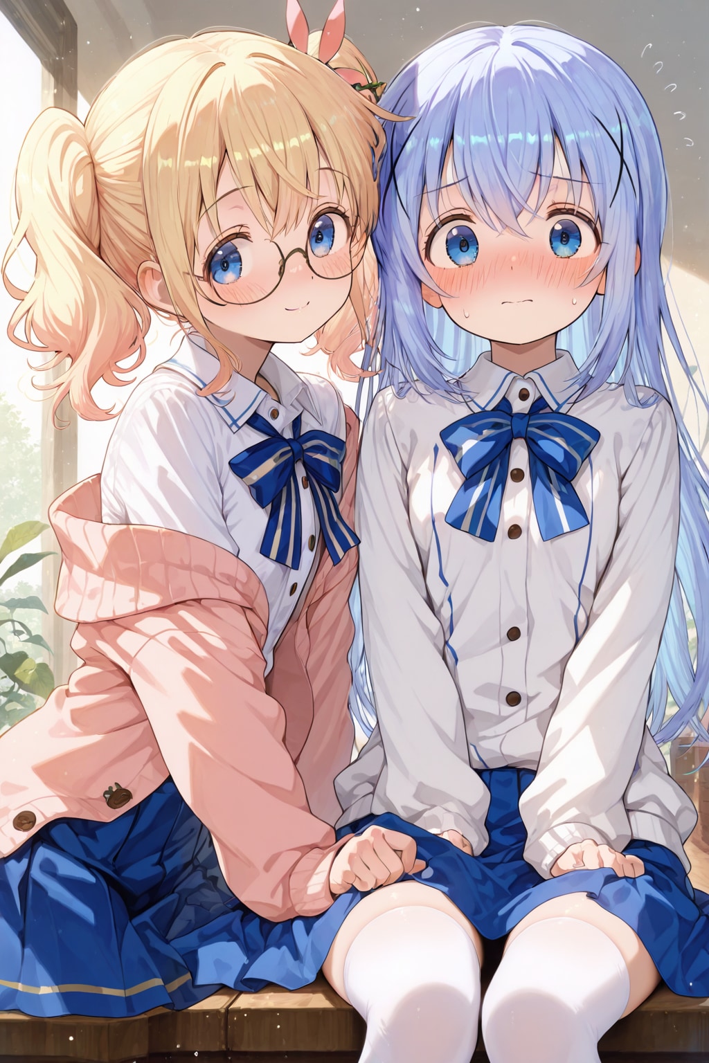 眼鏡。