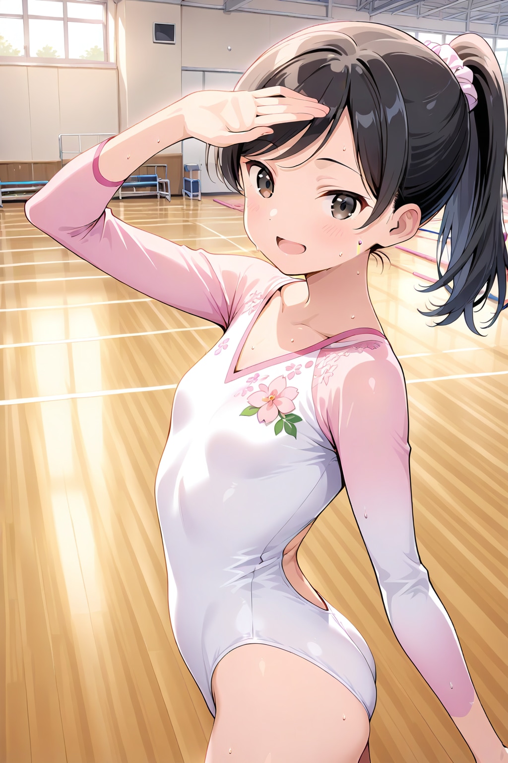 新体操部の沙希ちゃん✨２６