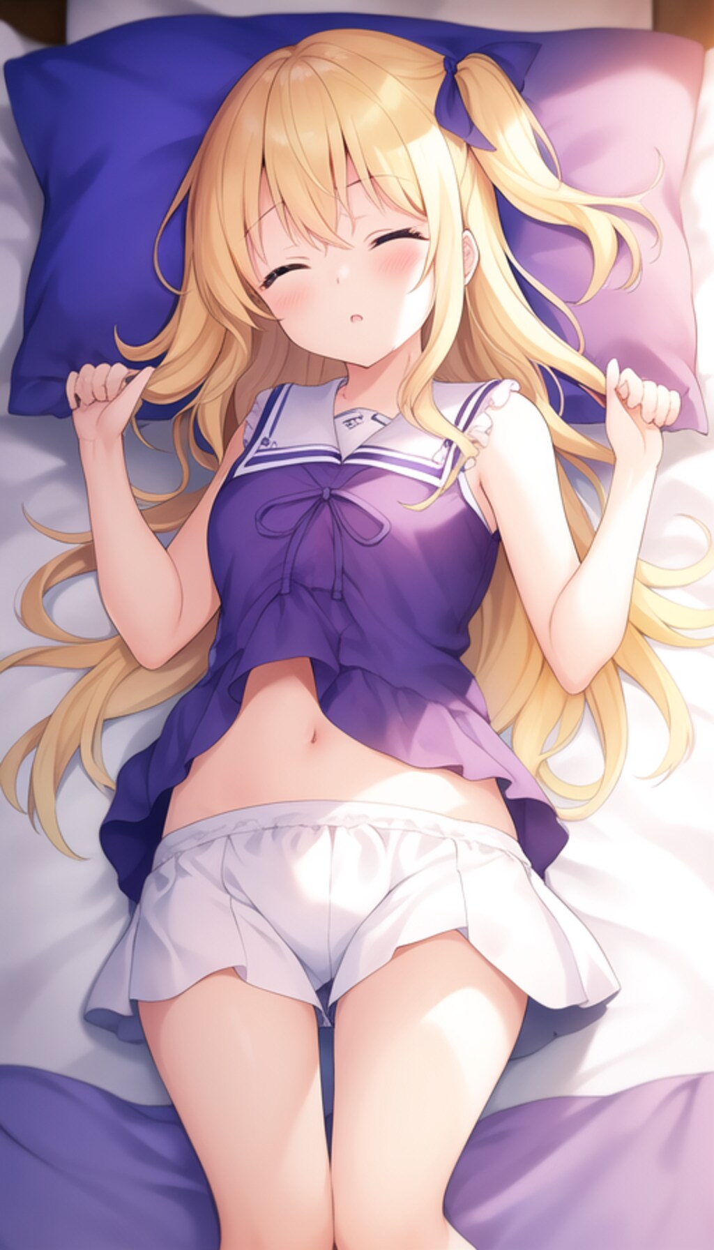 寝顔