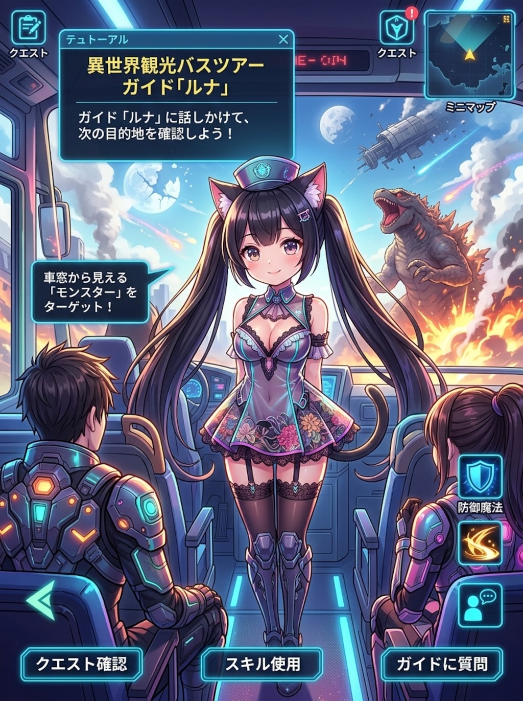 異世界バスツアー