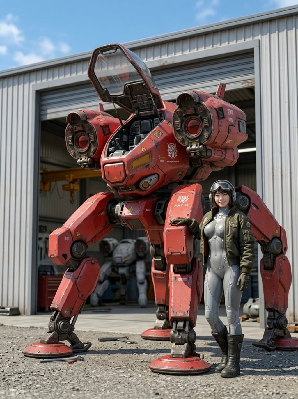 多足歩行兵器と女性パイロット【６】