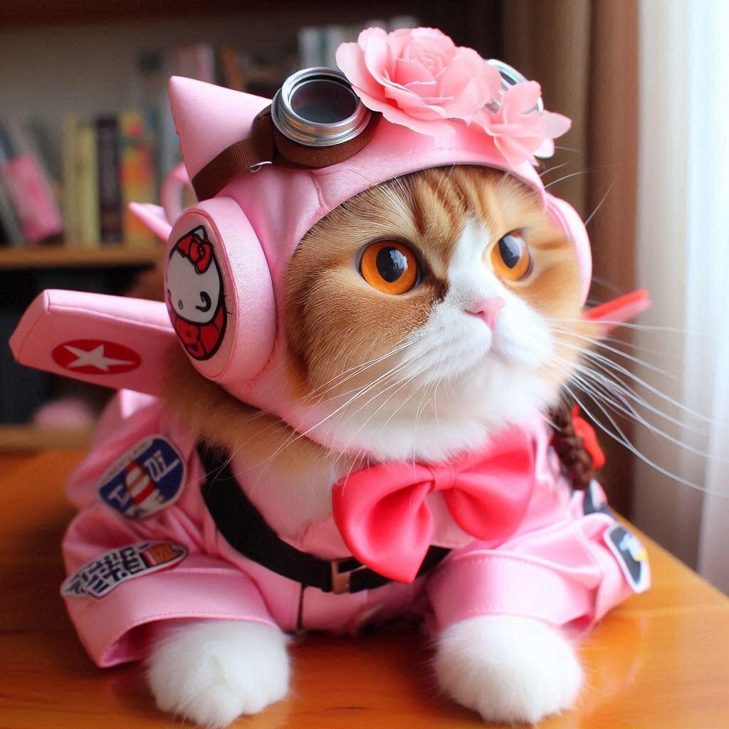 戦隊ヒロインになった猫