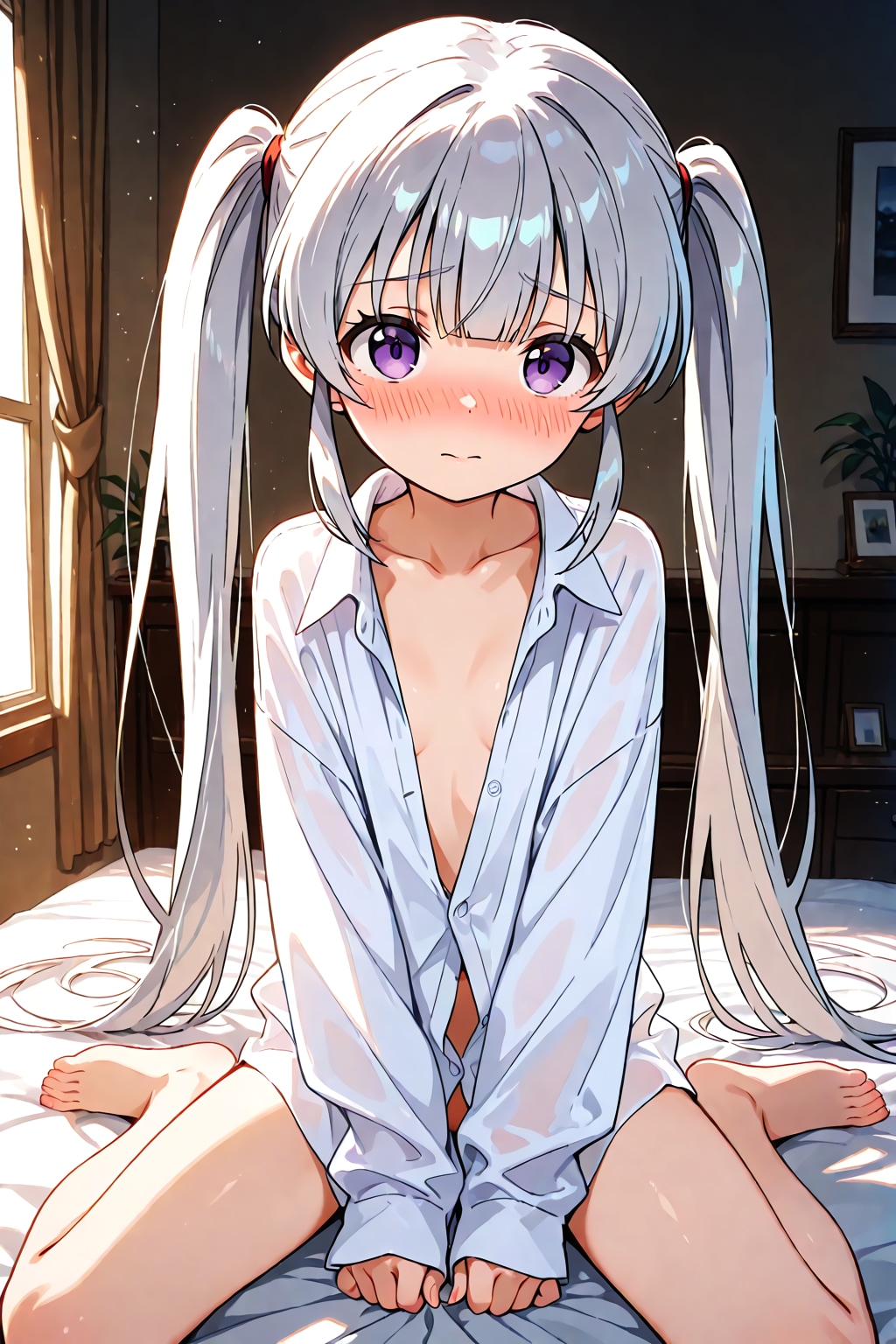 サイズ違いの白い恋