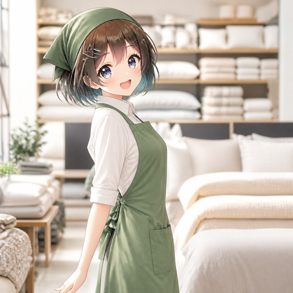 寝具売り場にて（１）3時のアイドル　GPTimages2.0