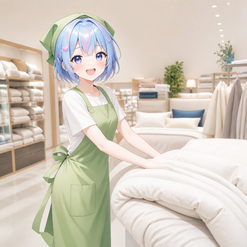 寝具売り場にて（１）3時のアイドル　GPTimages2.0