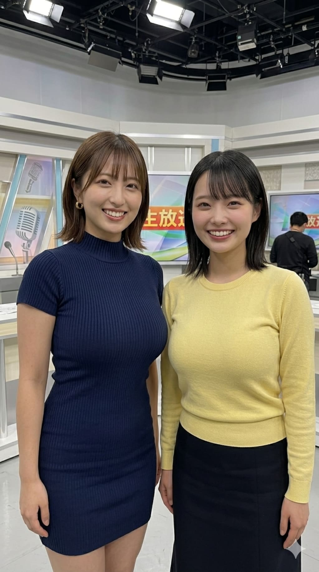 高橋アナ　仲良し後輩と