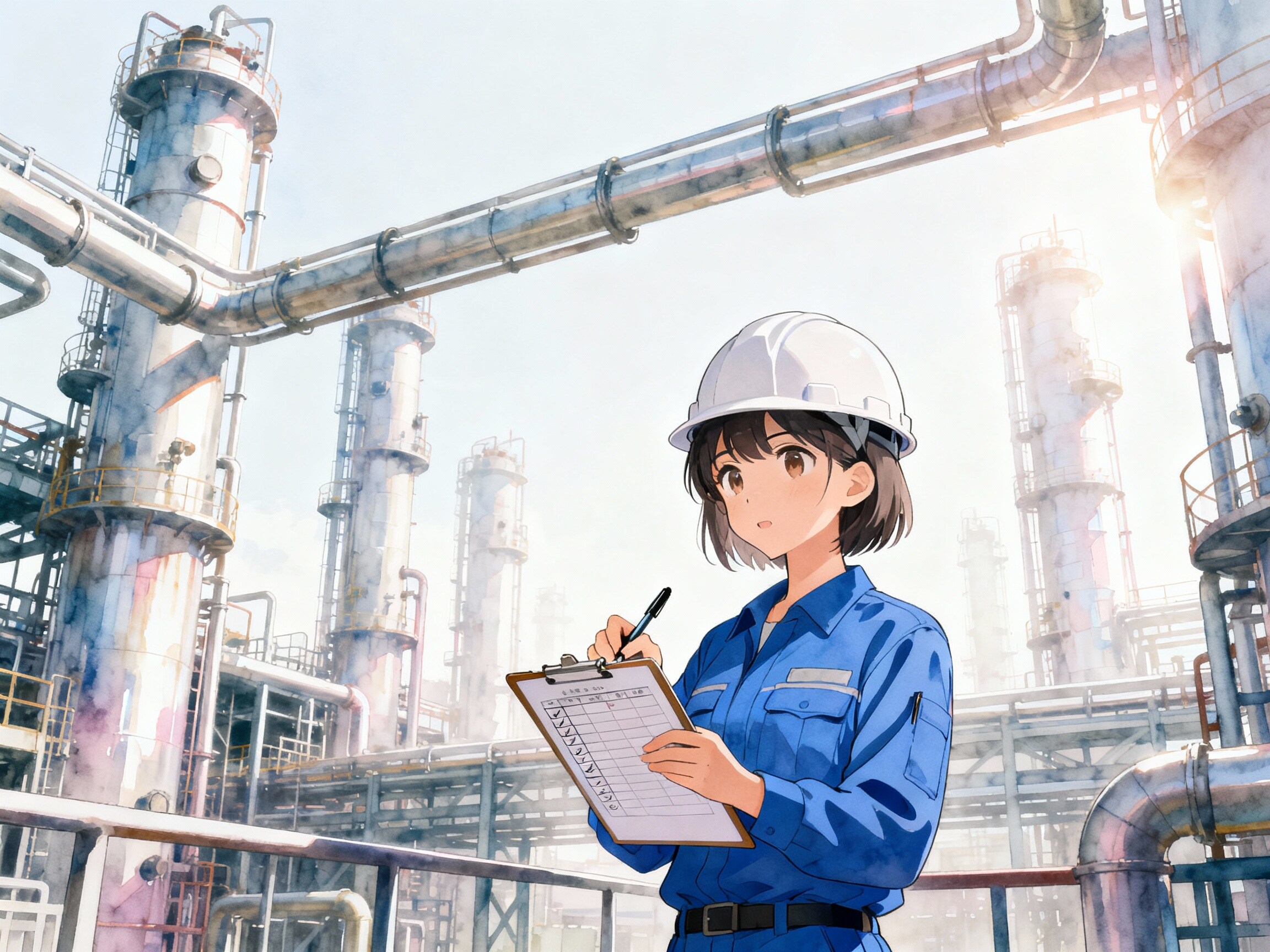 化学工場 | の人気AIイラスト・グラビア