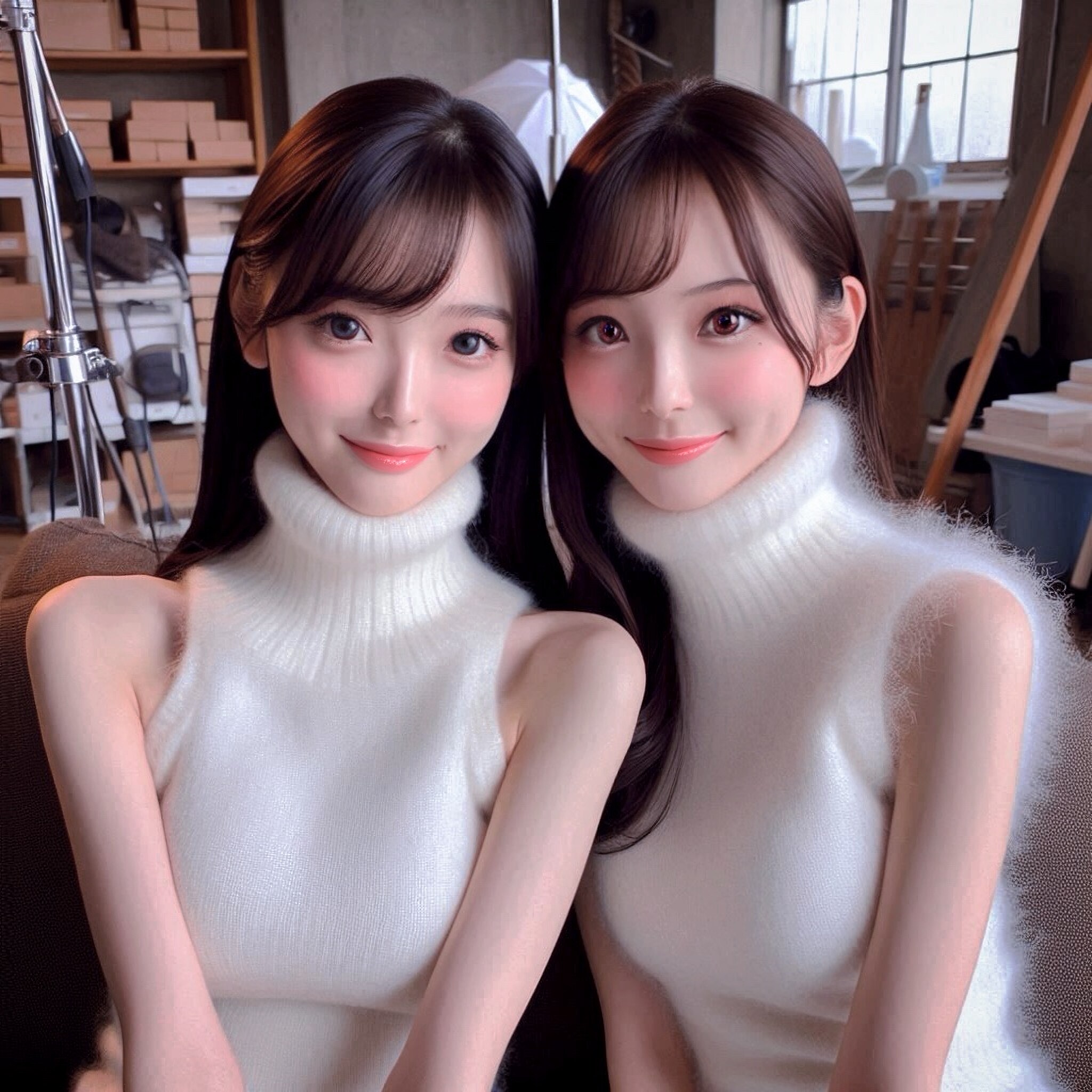 撮影会と記者会見