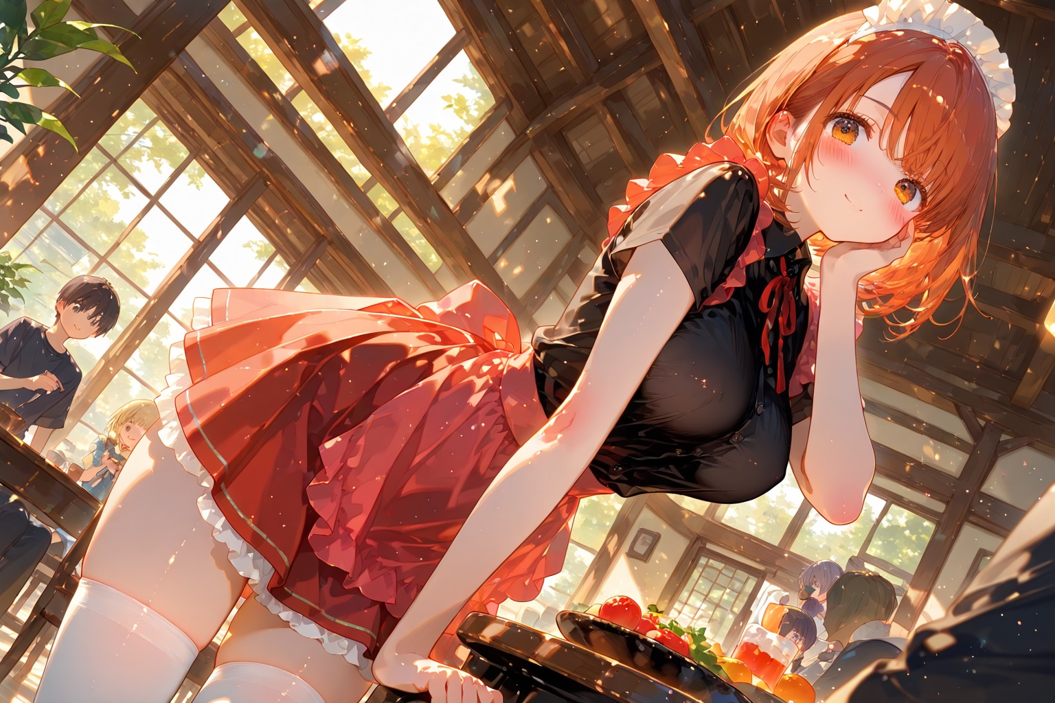 Cafe | の人気AIイラスト・グラビア