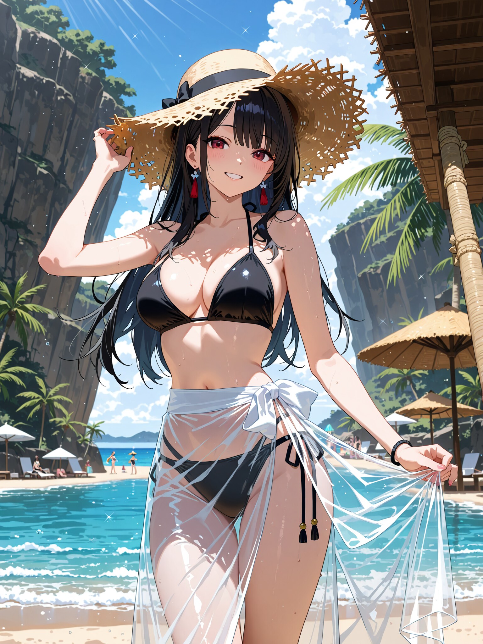 ビキニ女子(StableDiffusion)