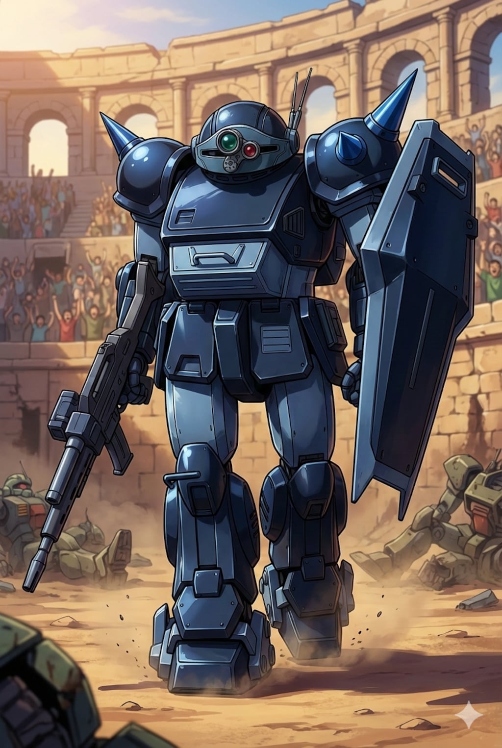 『 何かが少し色々と混ざってンな？のスコープドッグ？ 』